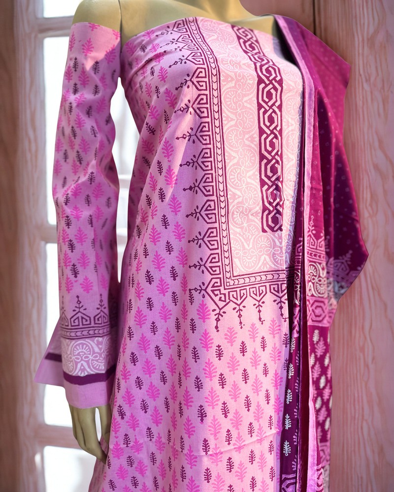 আনস্টিচড থ্রি পিস - ভিআইপি এ গ্রেড ব্লক - Alternate view 1 showing  color