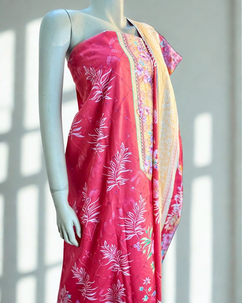 সিকুইন থ্রি পিস - Alternate view 1 showing  color