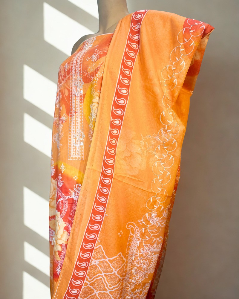 সিকুইন থ্রি পিস - Alternate view 1 showing  color