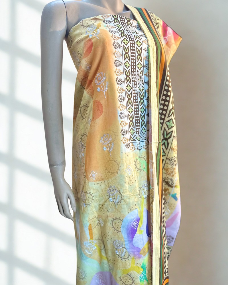 সিকুইন থ্রি পিস - Alternate view 1 showing  color