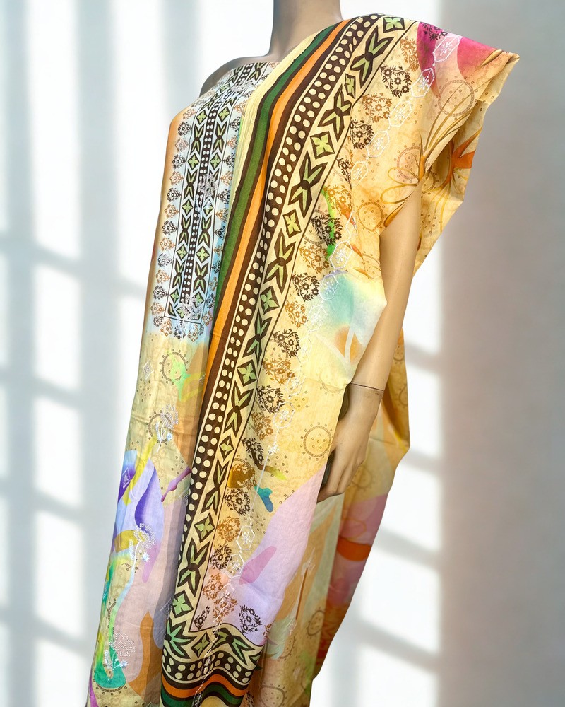 সিকুইন থ্রি পিস - Alternate view 2 showing  color