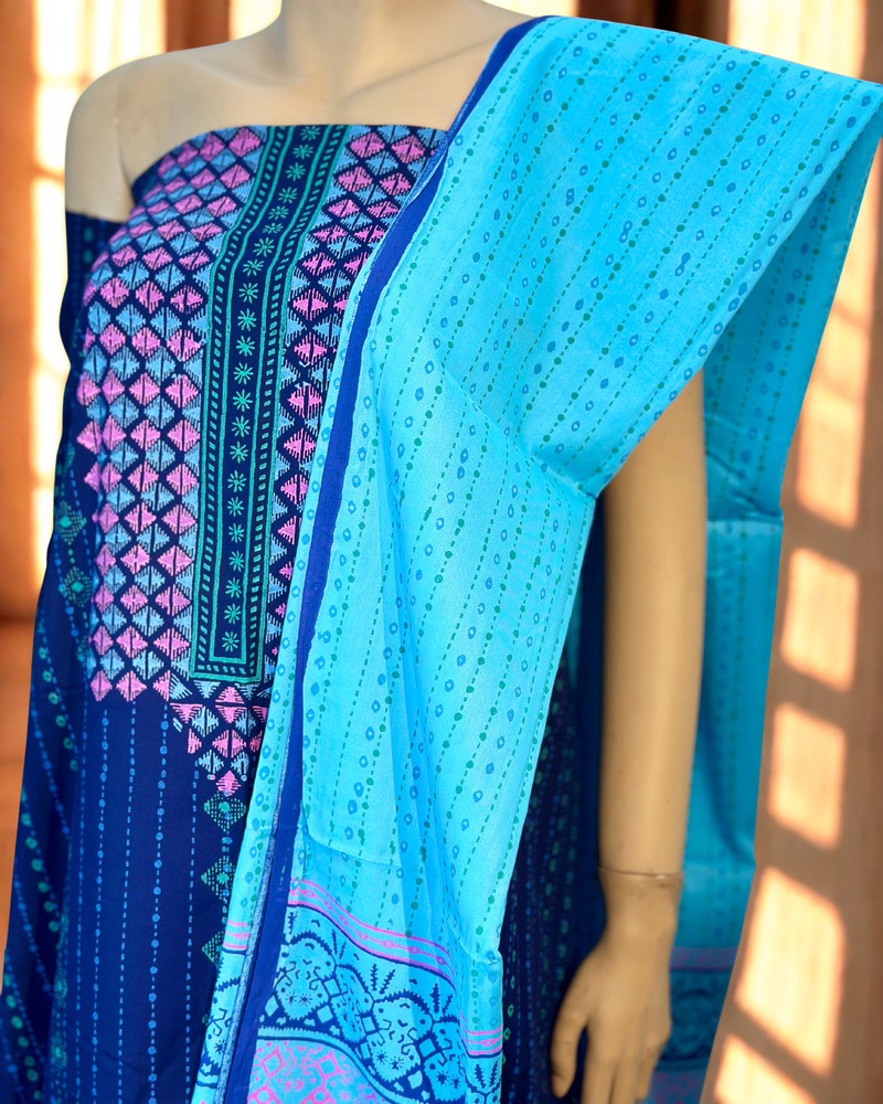 আনস্টিচড থ্রি পিস - ভিআইপি এ গ্রেড ব্লক - Alternate view 1 showing  color