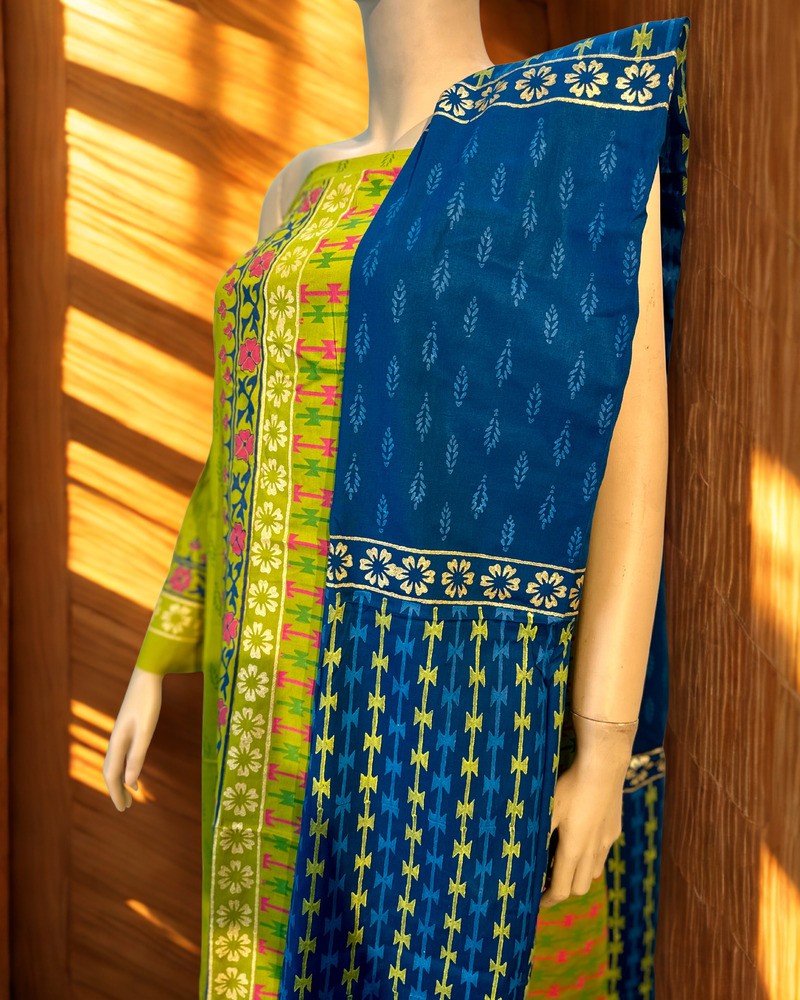 আনস্টিচড থ্রি পিস - ভিআইপি এ গ্রেড ব্লক - Alternate view 1 showing  color